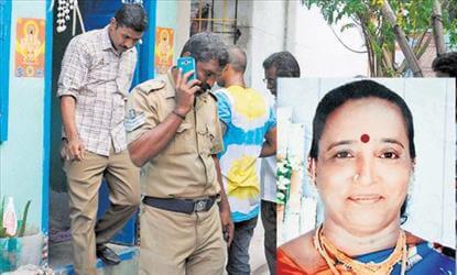 சென்னையில் கொடூரம்... பெண் வெட்டிக் கொலை...